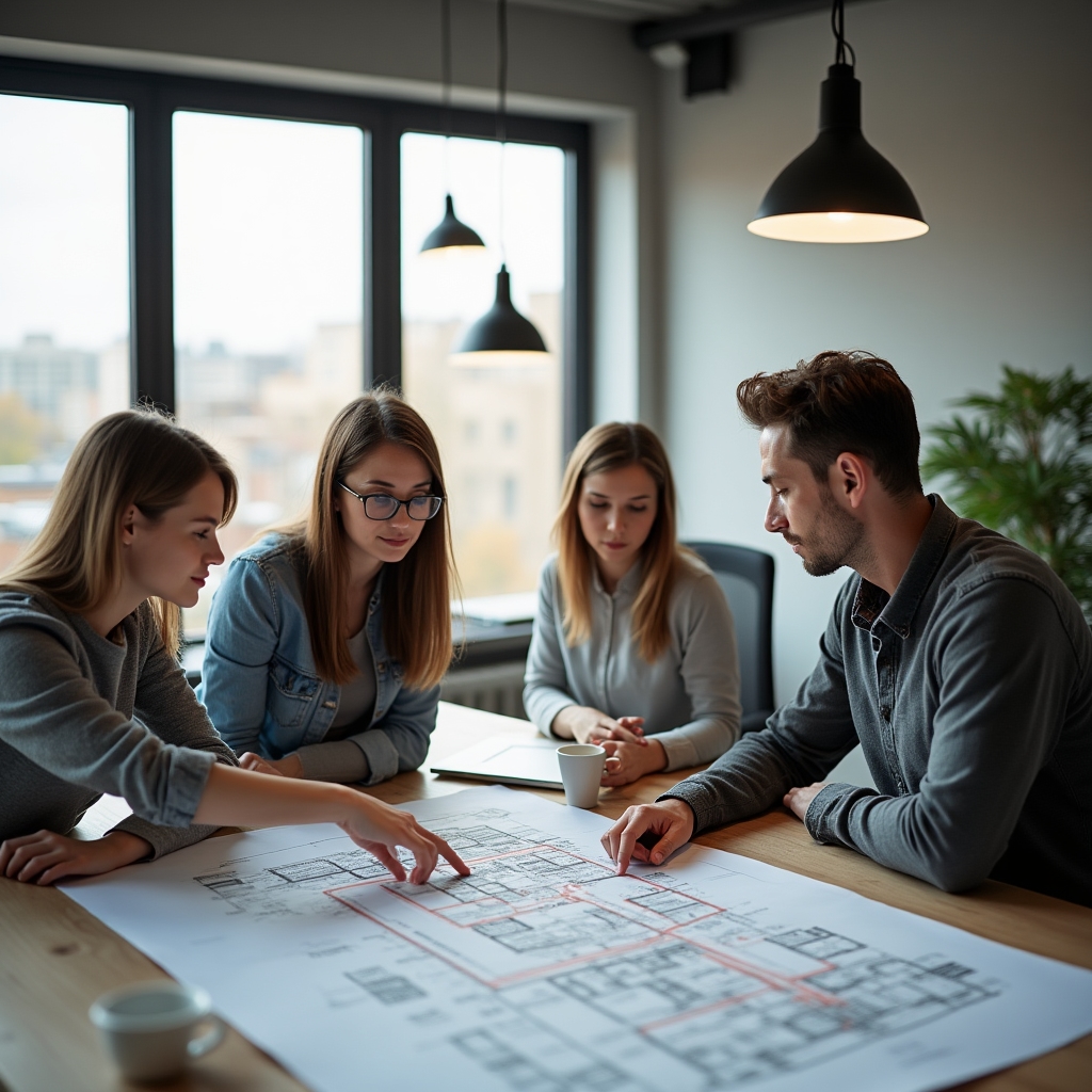 Команда планирует логистические процессы